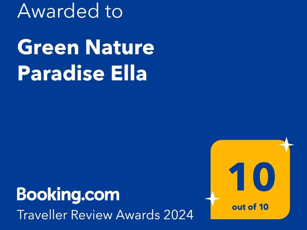 Green Narture Paradise Ella Exterior foto